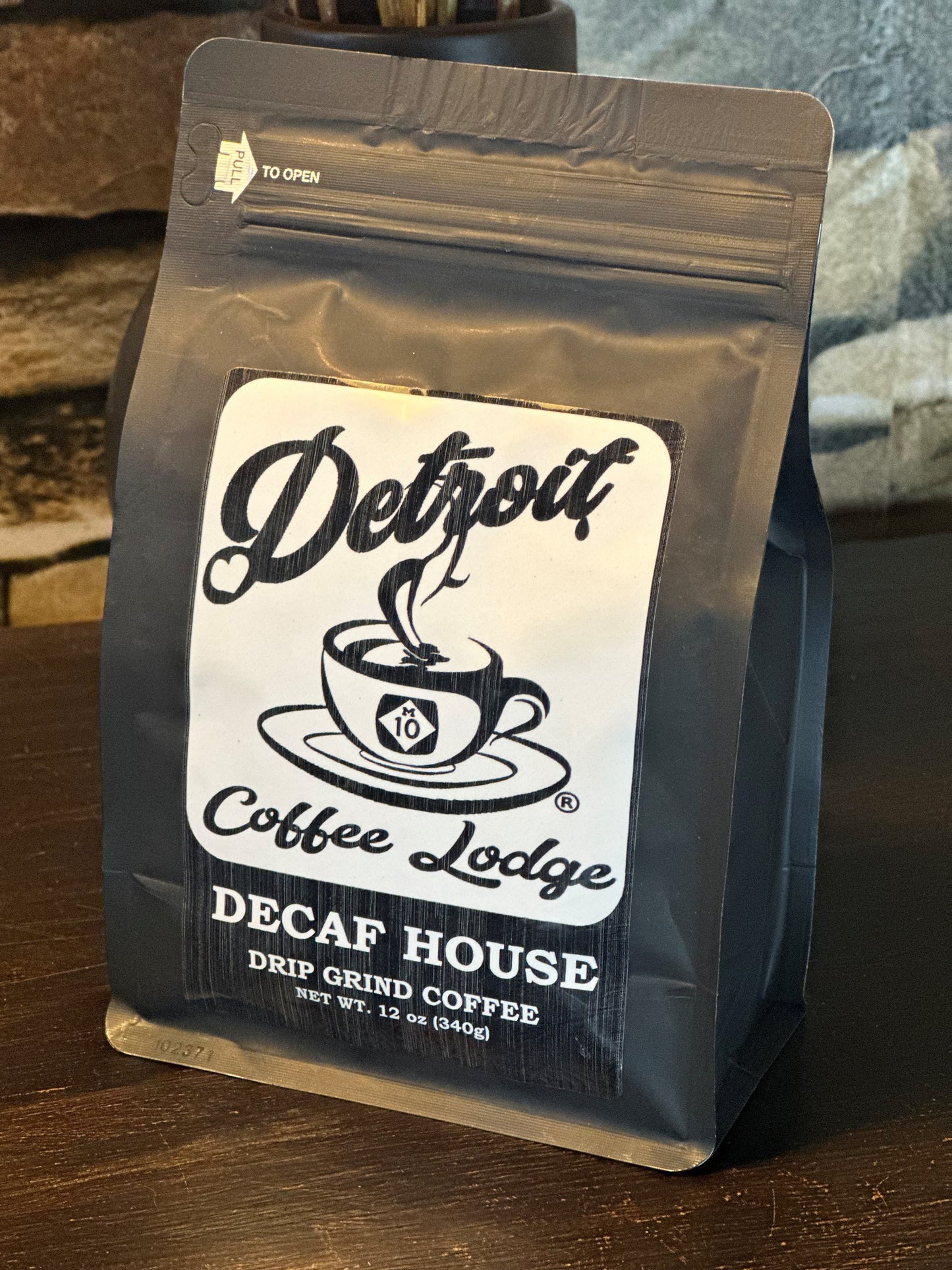 Detroit Coffee Lodge Decaf House Blend