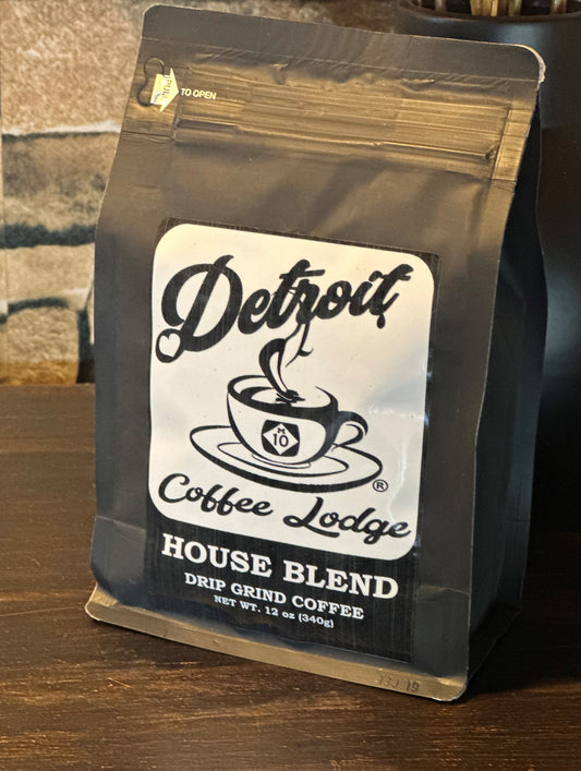 Detroit Coffee Lodge House Blend -DRIP GRIND Coffee